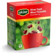 Medite Kiraz Saplı & Mısır Püsküllü Çay 90 G 60'lı Süzen Poşet