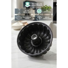 Evsane 24 cm Dilimli Döküm Kek Kalıbı Kaydırmaz Taban