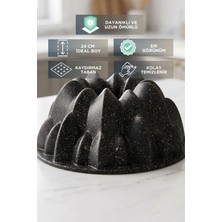 Evsane Everest Döküm 24 cm Kek Kalıbı Kaydırmaz Taban