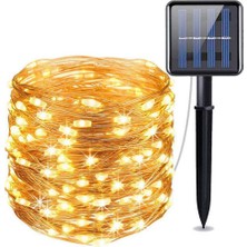 Sezy 20 Metre 200 LED Solar Enerjili Günışığı LED Işık Aydınlatma