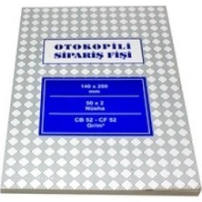 Kitabevimden Altınyıldız Sipariş Fişi Otocopyli 50 Yp 14X20