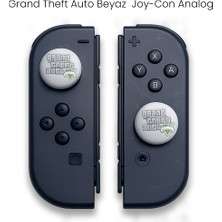 Cosmostech Nintendo Switch  Beyaz Joy-Con Analog Başlık
