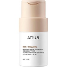 Anua Rice Enzyme Brightening Cleansing Powder 40 gr – Pirinç Enzimli, Leke & Pürüz Görünümü Karşıtı Temizlik Tozu