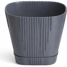 Omnipazar SO-ZB02 Zambak Dekoratif Plastik Saksı 1.8 Litre No:2
