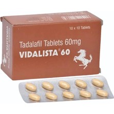 Vidalista 60 Mg Tadalafıl 10X10 100 Tablet