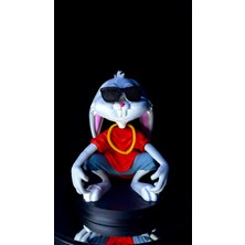 Arez Figür Bugs Bunny Figür 16 cm El Boyama Koleksiyonluk Dekoratif 3D Baskı