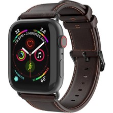 Nevamel Dux Ducis Apple Watch 38/40/41MM Için Business Deri Kayış KORDON-(5775)