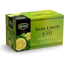 Akzer 2'li Nane Limonlu Çay (2X20'LI Poşet Çay)