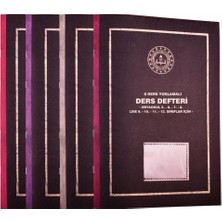 Kitabevimden Gülpaş Ders Defteri Yoklamalı Plastik Kapak 8.ders 25X35 384 (Adet Fiyatı)