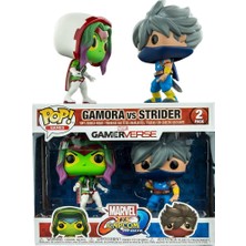 Funko Pop 2-Pack Capcom Vs. Marvel Gamora Vs Strider