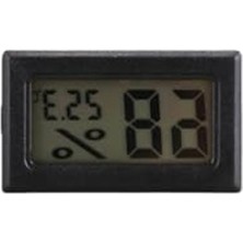 MarkEntegra Mini LCD Dijital Elektronik Siyah Termometre Higrometre Sıcaklık Nem Ölçer (Kablosuz)