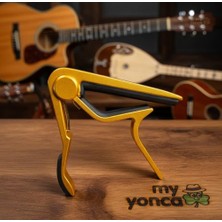 MarkEntegra Nemesis Fc-75 Gitar Capo Saz Bağlama Kaposu Gitar Için Uyumlu Gold Kapo