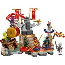MarkEntegra LEGO Nınjago Turnuva Savaş Arenası 71818 – 7 Yaş ve Üzeri Kız ve Erkek Çocukları Için 6 Minifigür Içeren Yaratıcı Oyuncak Yapım Seti, Çocuklar Için Doğum Günü Hediyesi Fikri (659 Parça)