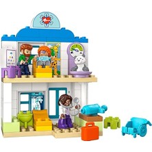 MarkEntegra LEGO Duplo Town Ilk Doktor Ziyareti 10449-2 Yaş ve Üzeri Küçük Çocuklar Için Eğitici ve Yaratıcı Oyuncak Yapım Seti (65 Parça)