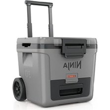 MarkEntegra Ninja Frostvault Hard Cooler 28 L, Birinci Sınıf Yalıtımlı Soğutma Kutusu, 6 Güne Kadar Buz Tutar, Buzdolabı Sıcaklığına Sahip Entegre Kuru Saklama Çekmecesi, 48 Kutu Için Uygundur, Cloud White