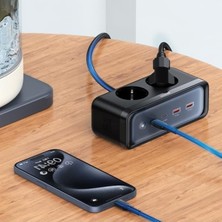 MarkEntegra CH-4610 70W Gan 6in1 Güç Ünitesi - Siyah