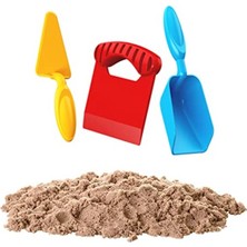 MarkEntegra Art Craft 3690 Aksesuarlı Naturel Kinetik Oyun Kumu, 3+ Yaş, 1000 Gr, Kahverengi