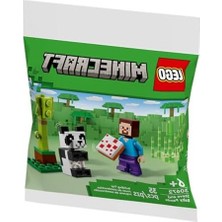 MarkEntegra LEGO Minecraft 30672 Steve And Baby Panda