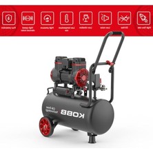 MarkEntegra Kobb KBK25S 1.7hp 25LT 8bar Yağsız Sessiz Taşınabilir Hava Kompresörü