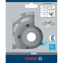 MarkEntegra Bosch Professional Accessories Elmas Taşlama Diski Açılı Taşlamalar Için Uzman (Beton Için, Taşlama Diski: 125 Mm, Delik: 22,23 Mm, Beton Taşlama Makineleri Için Aksesuarlar)