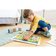 MarkEntegra 3x6 Parça Ilk Yapbozum: Hayvan Dostları Puzzle Seti