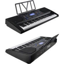 MarkEntegra Midex PS-4500KSP Tuş Hassasiyetli 61 Tuşlu Org Sustain Pedallı USB Mp3 (Pedal Stand Kulaklık Çanta Notalık Metod)