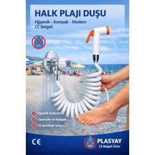 Plasyay Spiral Şattaf Başlıklı Taharet Matik Yerli Üretim