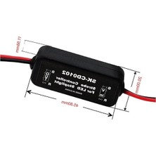 MarkEntegra 1 Adet Stop Fren Çakar Modülü LED Ampul Uyumlu 4 Hızlı 4 Yavaş Sonra Sabit