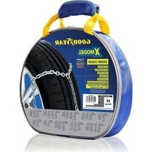 MarkEntegra Snap-On Ekstra Güçlü Kar Zinciri, 8 cm × 3,20 mm