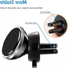 MarkEntegra Uruchı Araç Telefon Tutacağı Güçlü Mıknatıs / 360° Dönme/metal Gövde, Manyetik Cep Telefonu Tutacağı, Tüm Telefonlar Için Gösterge Panelinde Yapıştırma, 6 Mıknatıslı Son Teknoloji, Gold