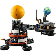 MarkEntegra LEGO Technic Dünya ve Ay Yörüngesi Model Yapım Seti 42179-10 Yaş ve Üzeri Kız ve Erkek Çocuklar Için Uzay Oyuncakları, Bağımsız ve Yaratıcı Güneş Sistemi Oyuncağı, Hediye Fikri (526 Parça)