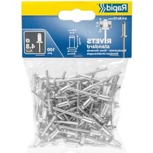 MarkEntegra Rapid 5000380 Perçin Ø4.8X10MM Alüminyum 100 Adet