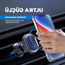 MarkEntegra By Deji Güçlü Mıknatıslı Kancalı Araç Içi Telefon Tutucu - Havalandırma Araba Telefon Tutacağı