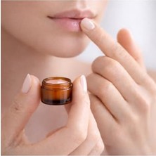 MarkEntegra Afracam Mini Amber Cam Kavanoz, 10 ml Hacimli, Sızdırmaz Kapaklı, Krem ve Kozmetik Saklama Kutusu, Lip Balm 6 Adet