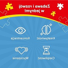 MarkEntegra Puzzles - "4'ü 1 Arada" - Mickey Mouse Iyi Günler/disney Standart Karakterleri
