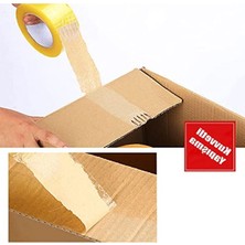 MarkEntegra BADEM10 Onestar Koli Bandı 45 mm x 100 mt Şeffaf Güçlü Yapışkanlı Kopmayan Bant