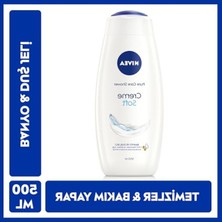 MarkEntegra Nıvea Creme Soft Kremsi Dokunuş Banyo ve Duş Jeli 500 Ml, Pro-Vitamin,badem Yağı, Nemlendirme