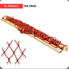 Hamak El Örgülü Renkli Tek Örgülü