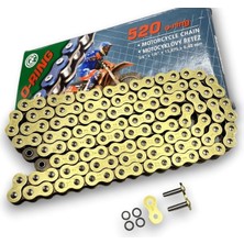 Cz Chain O-Ringli Zincir (Gold) 520 x 120L