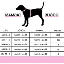 MarkEntegra Kişiye Özel Airmesh Köpek Göğüs Tasması Isimli Göğüs Tasması I Küçük ve Orta Irk Köpekler I Renk Seçenekli (Kırmızı, L)