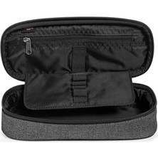 MarkEntegra Oval Single Unisex Yetişkin Kalem Çantası Black Denim Standart