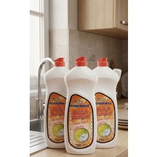 Powermax A Plus Limon Kokulu Bulaşık Deterjanı 750 ml x 3 Adet – Ultra Yağ Çözücü Ekonomik Set
