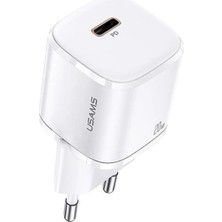 Nevamel Usams T36 20W Mini Pd Hızlı Şarj Aleti 20W Usb-C Güç ADAPTÖRÜ-(5775)