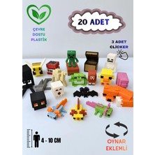 You Toys Minecraft Figür Oyuncak Seti / Minik Çocuk Hediye Oyuncak Setleri 20 Adet