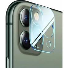 Nevamel iPhone 12 6.1 Full Tempered Kamera Koruyucu Kırılmaz CAM-(5775)
