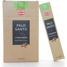 Die Grup Buğz Hem Organic Blend Series Palo Santo Cinnamon Masala Aromalı Çubuk Tütsü