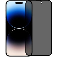 Die Grup Ally Iphone 14 Pro 6.1 3D Full Privacy Gizlilik Cam Ekran Koruyucu ANTI-SPY-(5775)