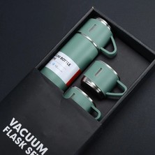 Die Grup Buğz Paslanmaz Çelik Bardaklı Termos Seti 500 ml