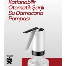 Die Grup Buğz Uzun Şarj Süreli Su Pompası | Tek Tuşla Başlat/durdur | Cam Damacana Uyumlu | Enerji Tasarruflu 4W Güç