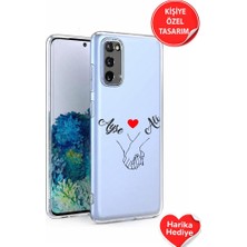 3gen Case Samsung Galaxy A03S Uyumlu Kişiye Özel Hediyelik Isim Yazılabilen Desenli Şeffaf Silikon Kılıf